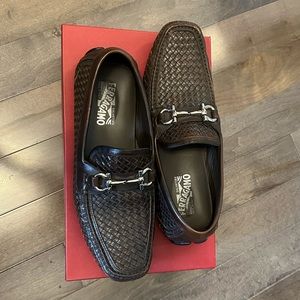 Authentic Men’s Salvatore Ferragamo Drivers Size 9.5D